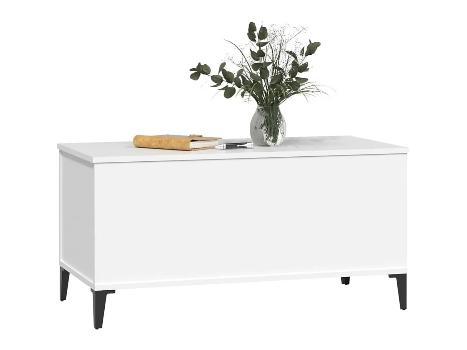 Online Mesa de centro 90x44,5x45 cm derivados de madeira PT151432 Branco