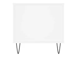 vidaxl Mesa de centro 90x44,5x45 cm derivados de madeira Branco