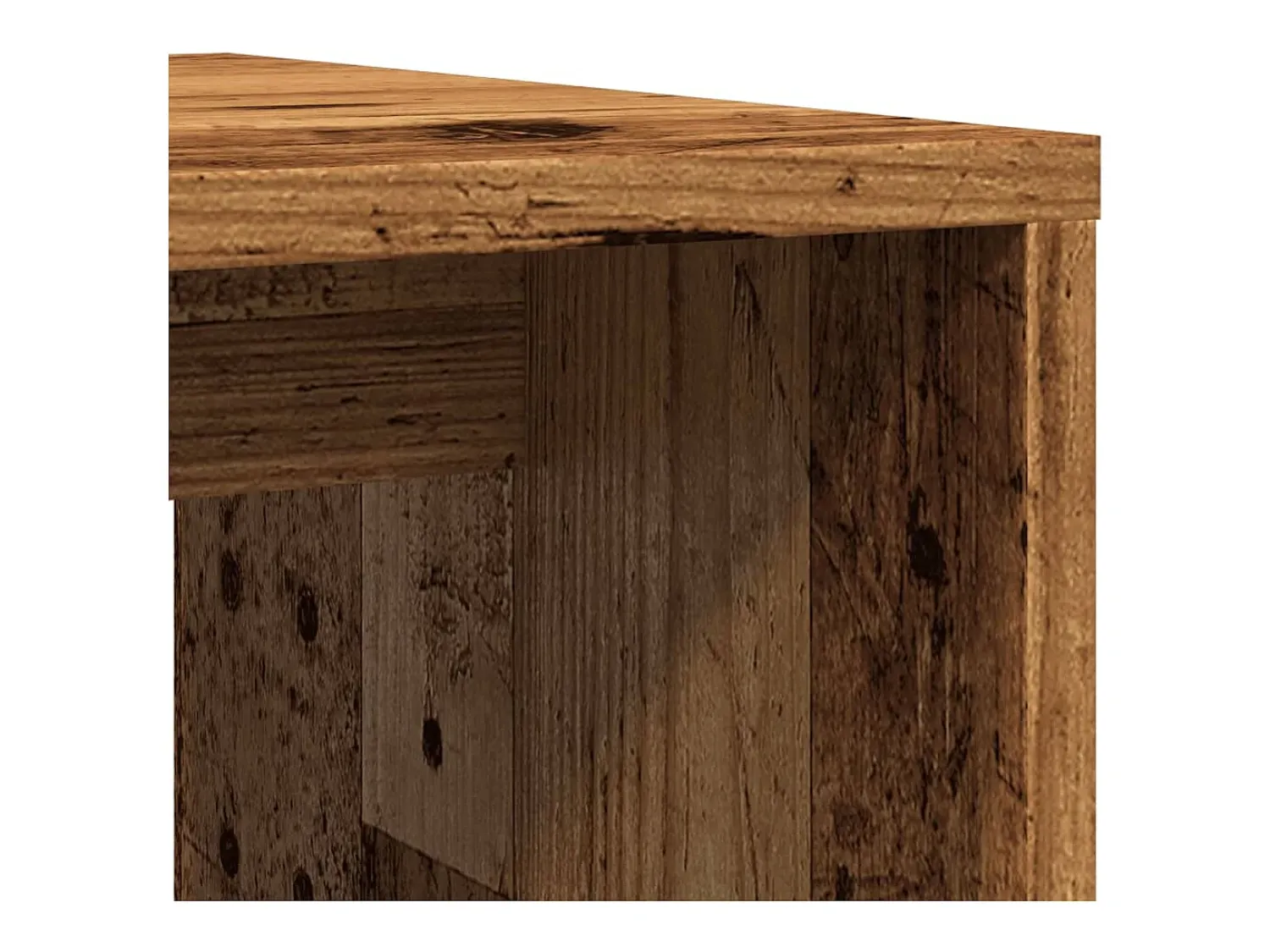 Mesa De Centro|vidaxl Mesa de centro 100x48x40 cm derivados de madeira madeira velha Natural claro