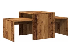 Mesa De Centro|vidaxl Mesa de centro 100x48x40 cm derivados de madeira madeira velha Natural claro