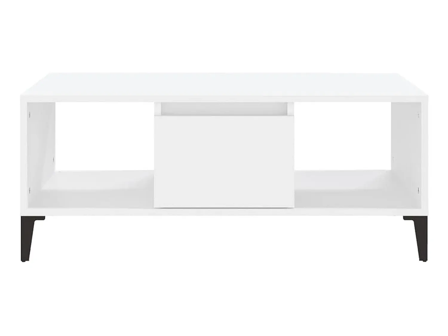 Sale Mesa de centro 90x50x36,5 cm derivados de madeira PT860995 Branco