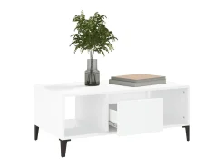Sale Mesa de centro 90x50x36,5 cm derivados de madeira PT860995 Branco