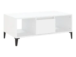 Sale Mesa de centro 90x50x36,5 cm derivados de madeira PT860995 Branco