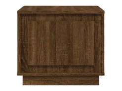Outlet Mesa de centro 51x50x44 cm derivados madeira carvalho PT949112 Castanho