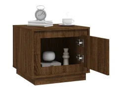 Outlet Mesa de centro 51x50x44 cm derivados madeira carvalho PT949112 Castanho