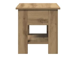 Mesa De Centro*vidaxl Mesa de centro 40x40x42 cm deriv. madeira carvalho artisiano Natural claro