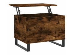 Mesa De Centro* Mesa de centro 60x44,5x45 cm derivados madeira carvalho fumado PT746133 Castanho