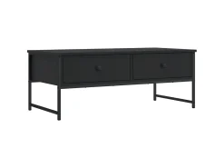 Mesa De Centro| Mesa de centro 101x49x39,5 cm derivados de madeira PT441154 Preto
