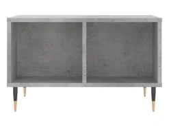 Mesa De Centro* Mesa de centro 60x50x36,5 cm derivados de madeira cinza cimento PT548639 Cinzento