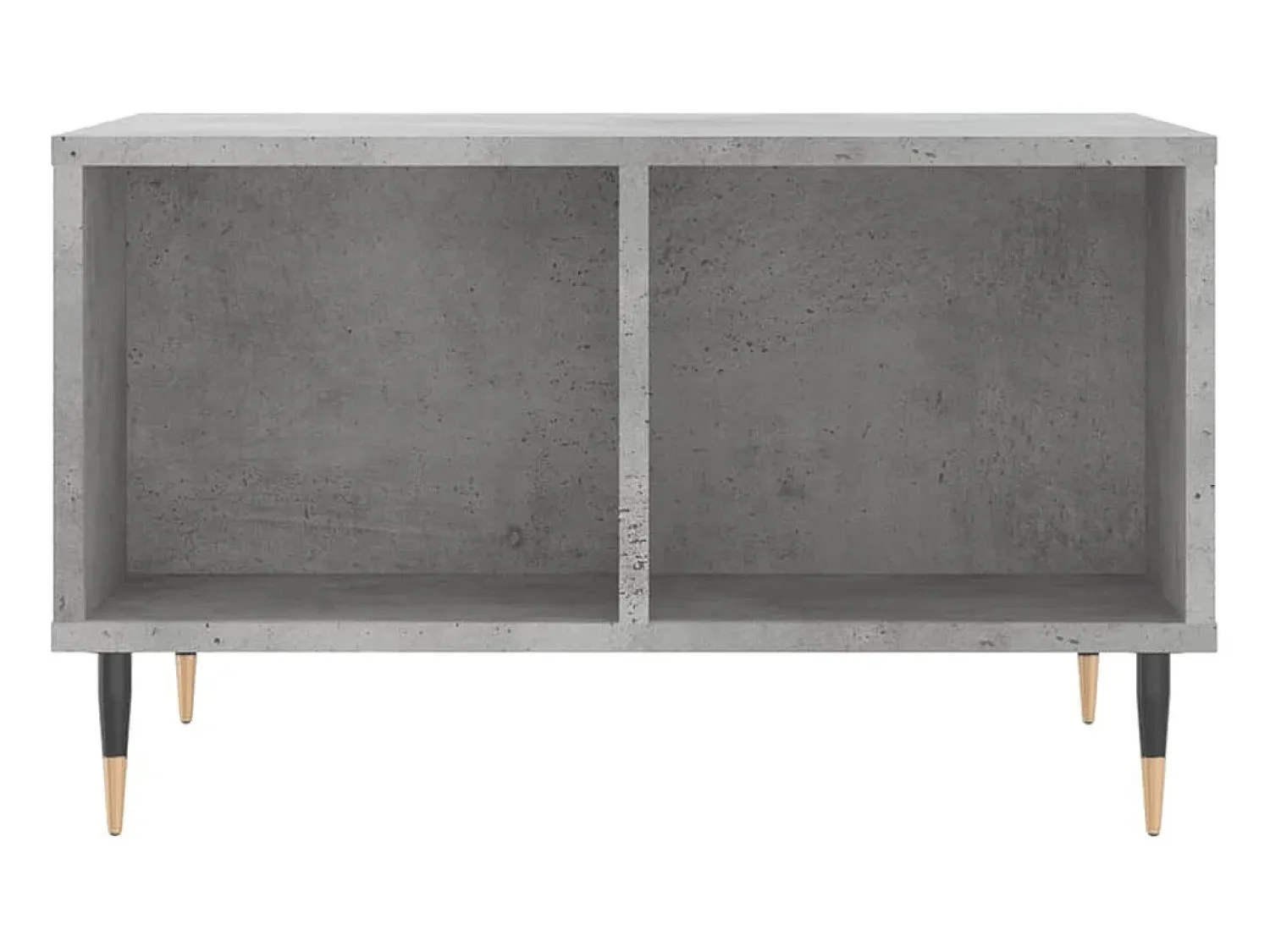 Mesa De Centro* Mesa de centro 60x50x36,5 cm derivados de madeira cinza cimento PT548639 Cinzento