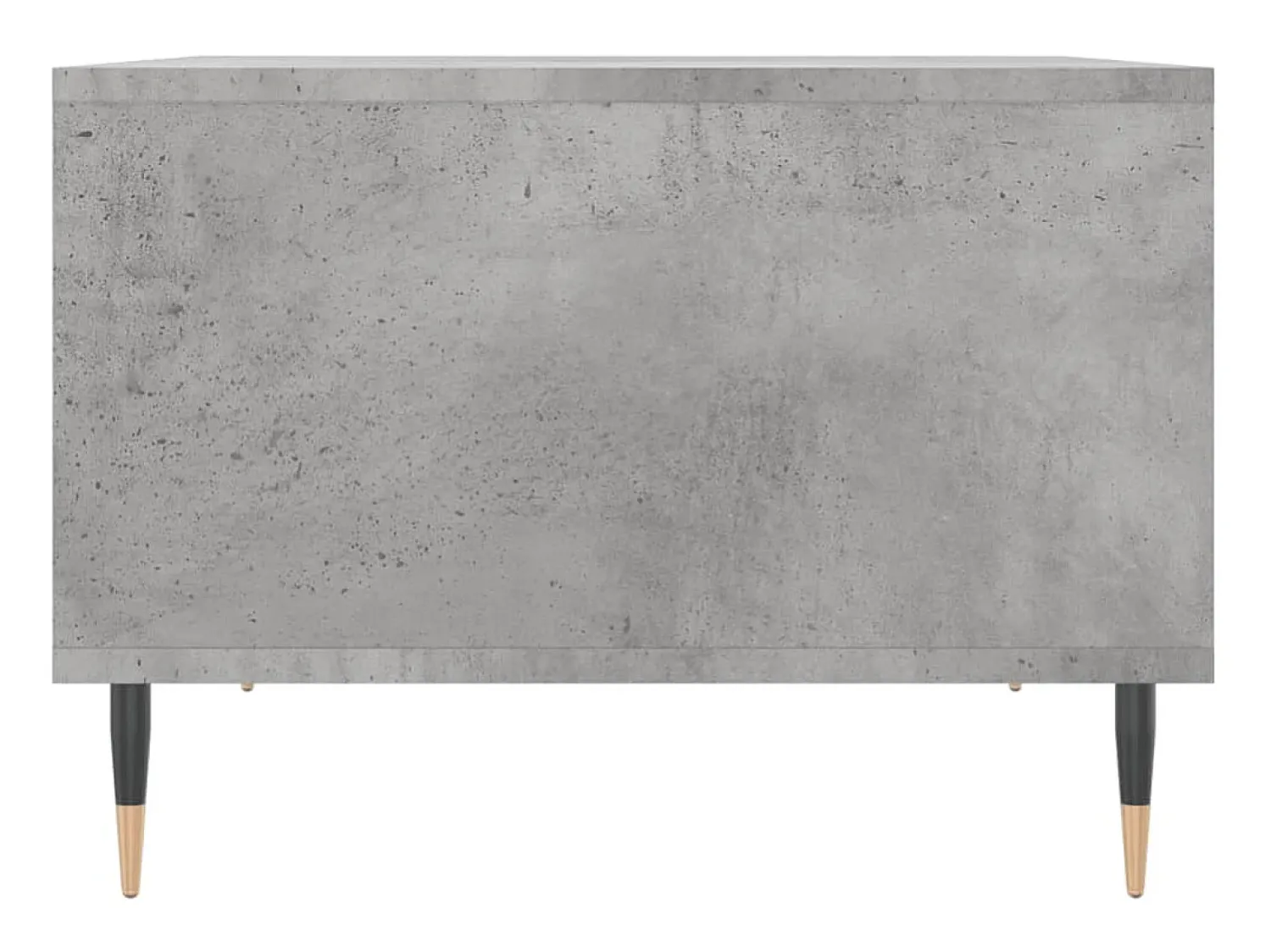 Mesa De Centro* Mesa de centro 60x50x36,5 cm derivados de madeira cinza cimento PT548639 Cinzento