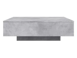Mesa De Centro*vidaxl Mesa de centro 100x100x31 cm derivados de madeira cinza-cimento Cinzento claro