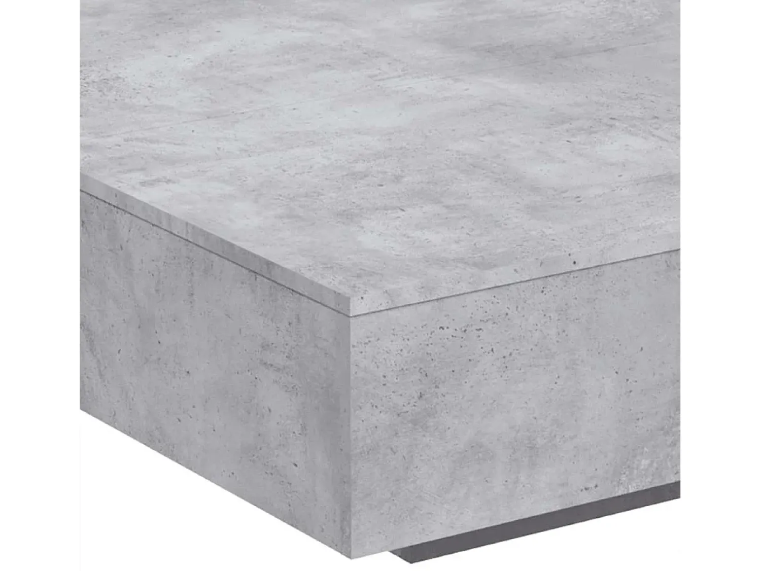 Mesa De Centro*vidaxl Mesa de centro 100x100x31 cm derivados de madeira cinza-cimento Cinzento claro