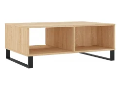 vidaxl Mesa de centro 90x60x35 cm derivados de madeira carvalho sonoma^ Mesa De Centro