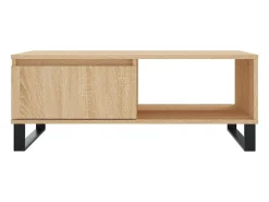 vidaxl Mesa de centro 90x60x35 cm derivados de madeira carvalho sonoma^ Mesa De Centro