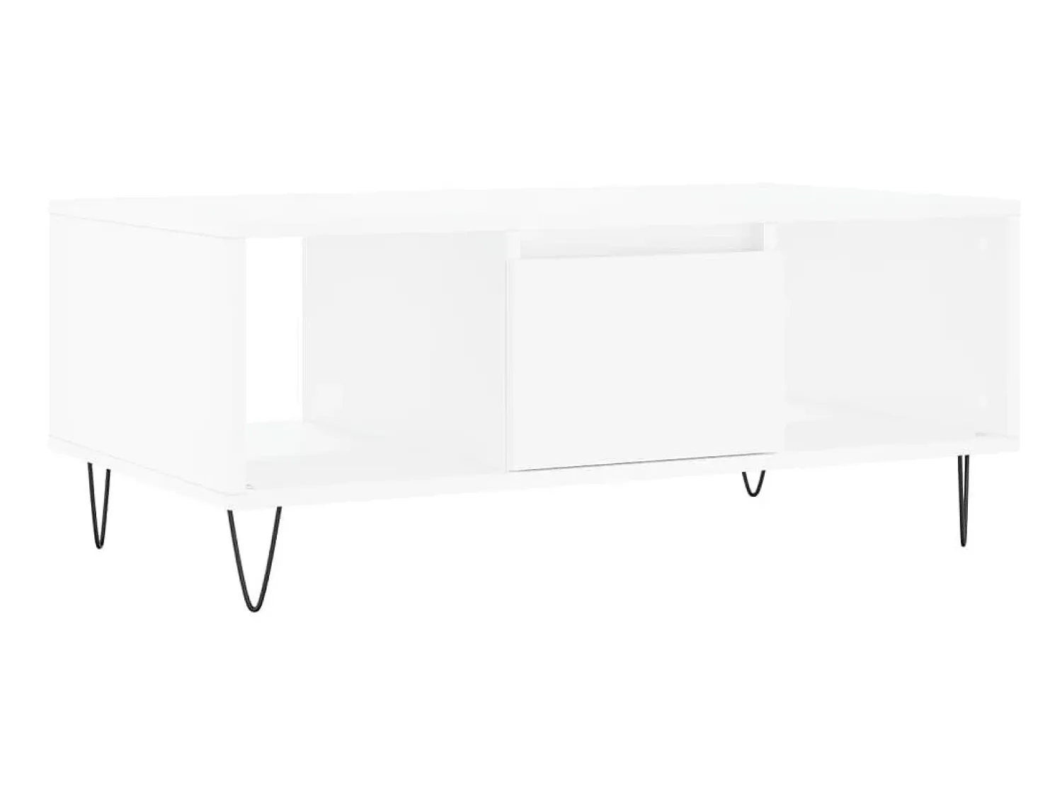 Mesa de centro 90x50x36,5 cm derivados de madeira PT665392^ Mesa De Centro