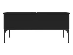 Mesa De Centro* Mesa de centro 100x50x45 cm derivados de madeira/metal PT683591 Preto