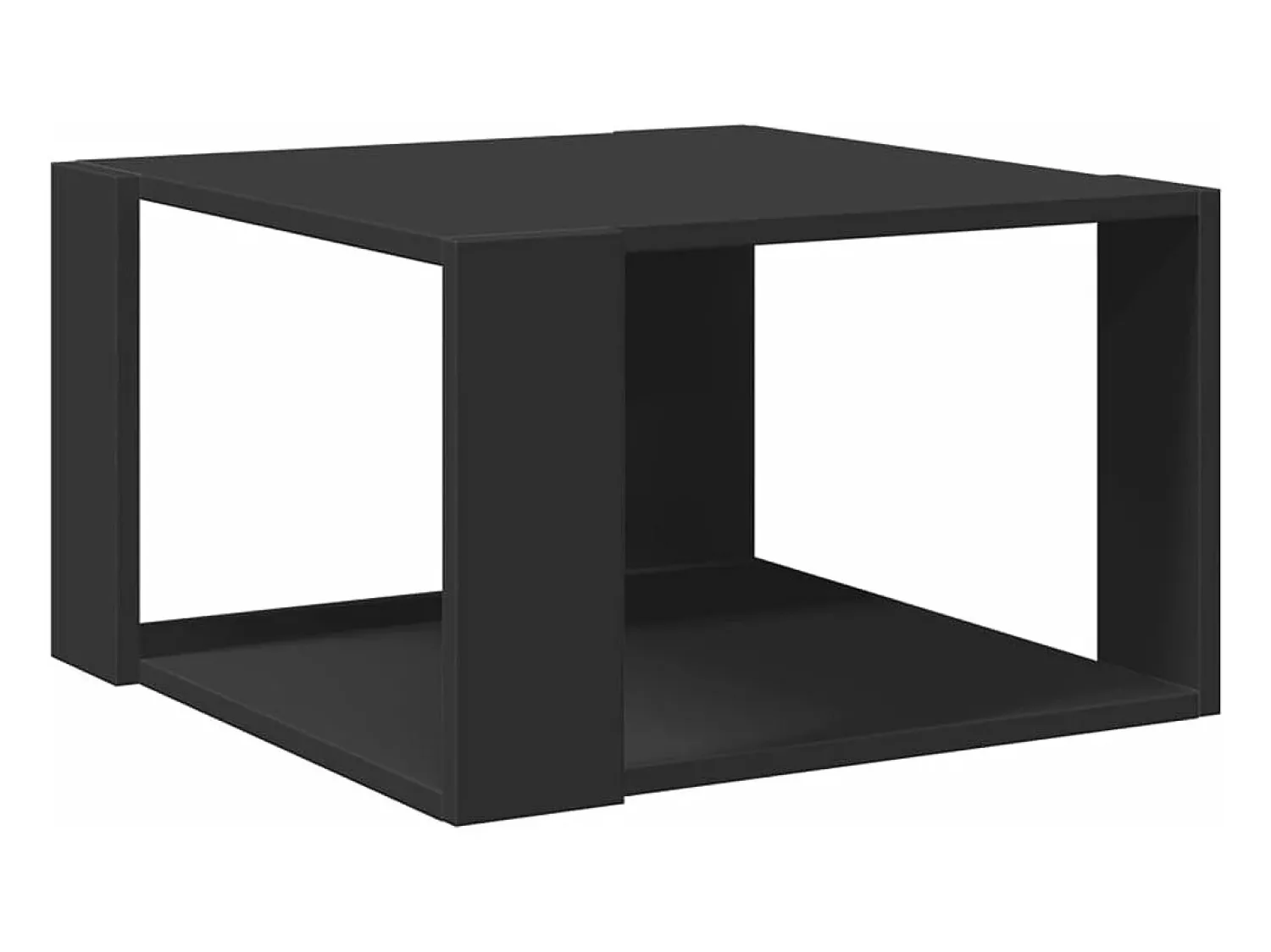 vidaxl Mesa de centro 51,5x51,5x30 cm derivados de madeira^ Mesa De Centro