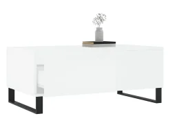 Mesa De Centro* Mesa de centro 90x50x36,5 cm derivados de madeira PT751733 Branco