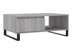 Mesa de centro 90x60x35 cm derivados de madeira sonoma PT110407^ Mesa De Centro