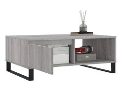 Mesa de centro 90x60x35 cm derivados de madeira sonoma PT110407^ Mesa De Centro