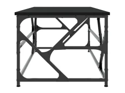 Mesa De Centro| Mesa de centro 100x50x40 cm derivados de madeira PT320709 Preto