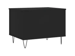 Mesa De Centro| Mesa de centro 60x44,5x45 cm derivados de madeira PT328440 Preto