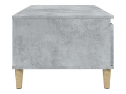 Mesa De Centro*vidaxl Mesa de centro 90x50x36,5 cm derivados madeira cimento Cinzento