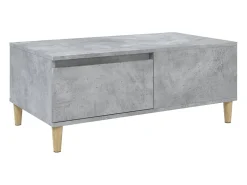 Mesa De Centro*vidaxl Mesa de centro 90x50x36,5 cm derivados madeira cimento Cinzento