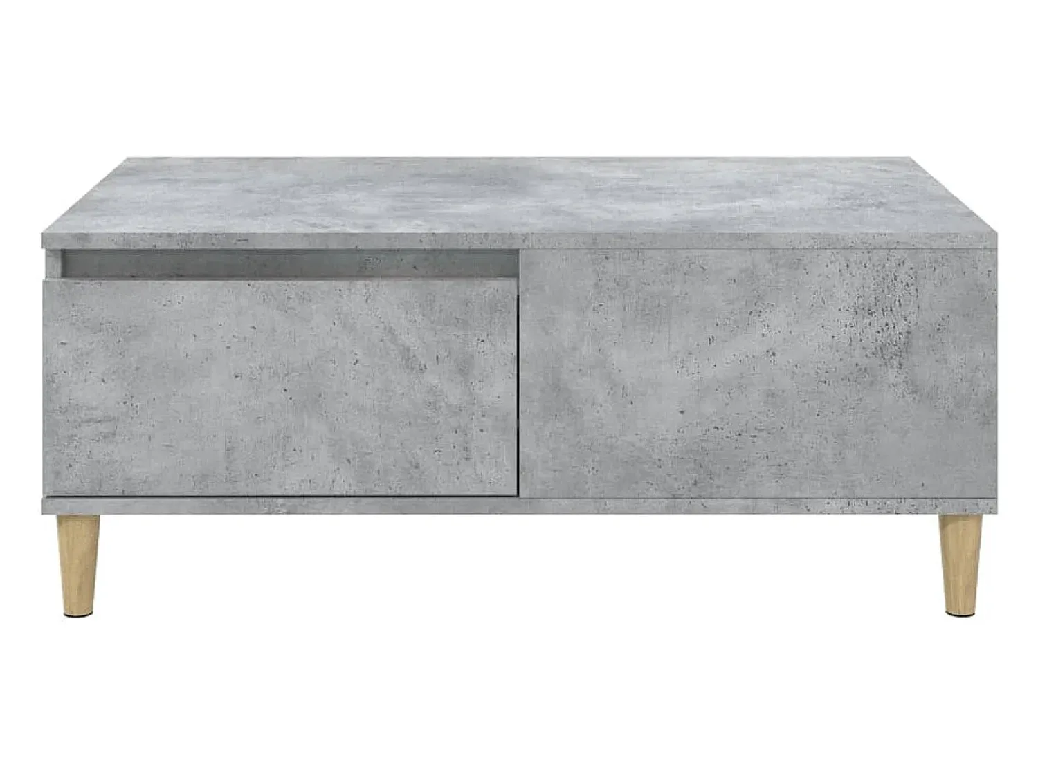 Mesa De Centro*vidaxl Mesa de centro 90x50x36,5 cm derivados madeira cimento Cinzento