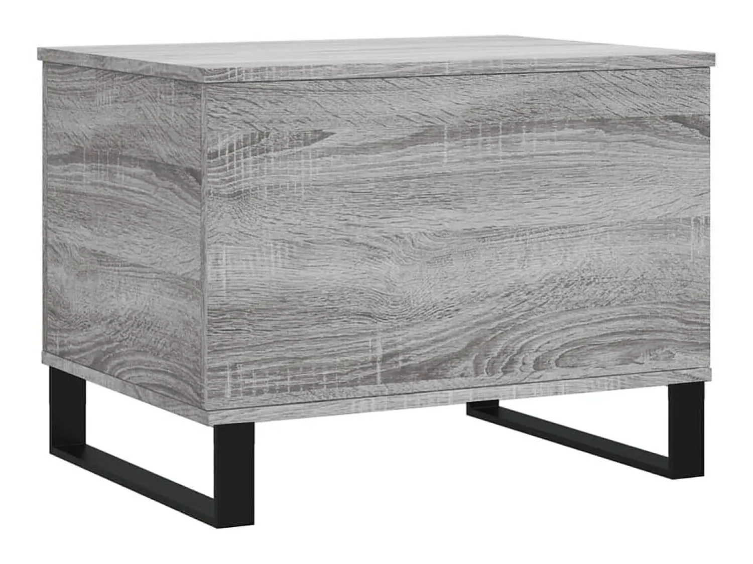 Mesa de centro 60x44,5x45 cm derivados de madeira cinza sonoma PT482635^ Mesa De Centro