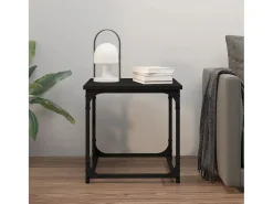 Mesa De Centro| Mesa de centro 40x40x40 cm derivados de madeira PT749795 Preto