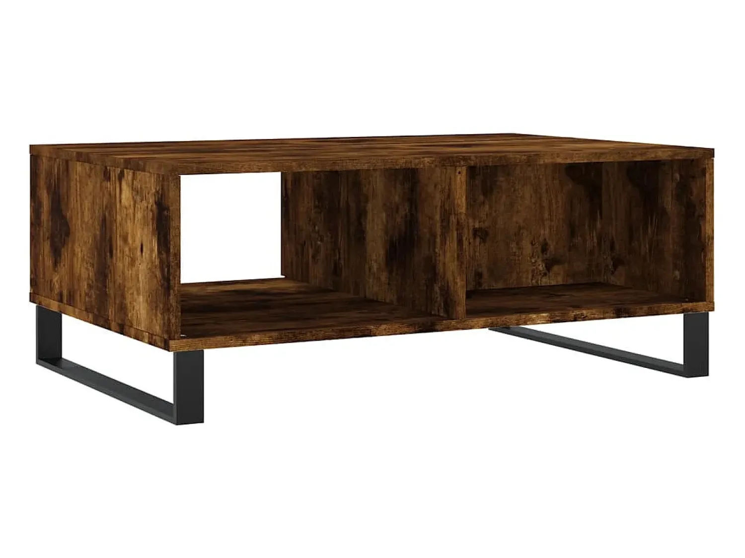 Best vidaxl Mesa de centro 90x60x35 cm derivados de madeira carvalho fumado Natural claro