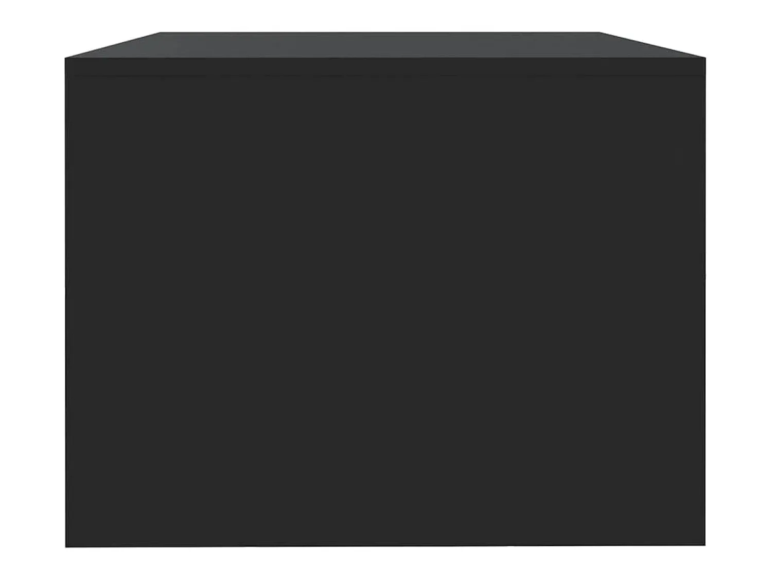 Mesa De Centro*vidaxl Mesa de centro 102x55x42 cm derivados de madeira Preto