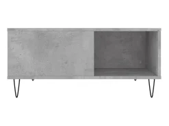 Mesa de centro 80x80x36,5 cm derivados madeira cimento PT409875^ Mesa De Centro