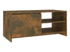 Sale Mesa de centro 102x50x45 cm derivados madeira carvalho fumado PT125188 Castanho