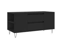 Mesa De Centro* Mesa de centro 102x44,5x50 cm derivados de madeira PT748153 Preto