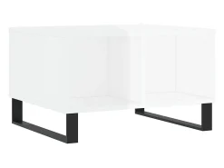 vidaxl Mesa de centro 60x50x36,5 cm derivados madeira brilhante^ Mesa De Centro