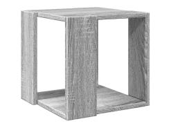 Discount Mesa de centro 32x32x30 cm derivados de madeira sonoma PT402819 Cinzento