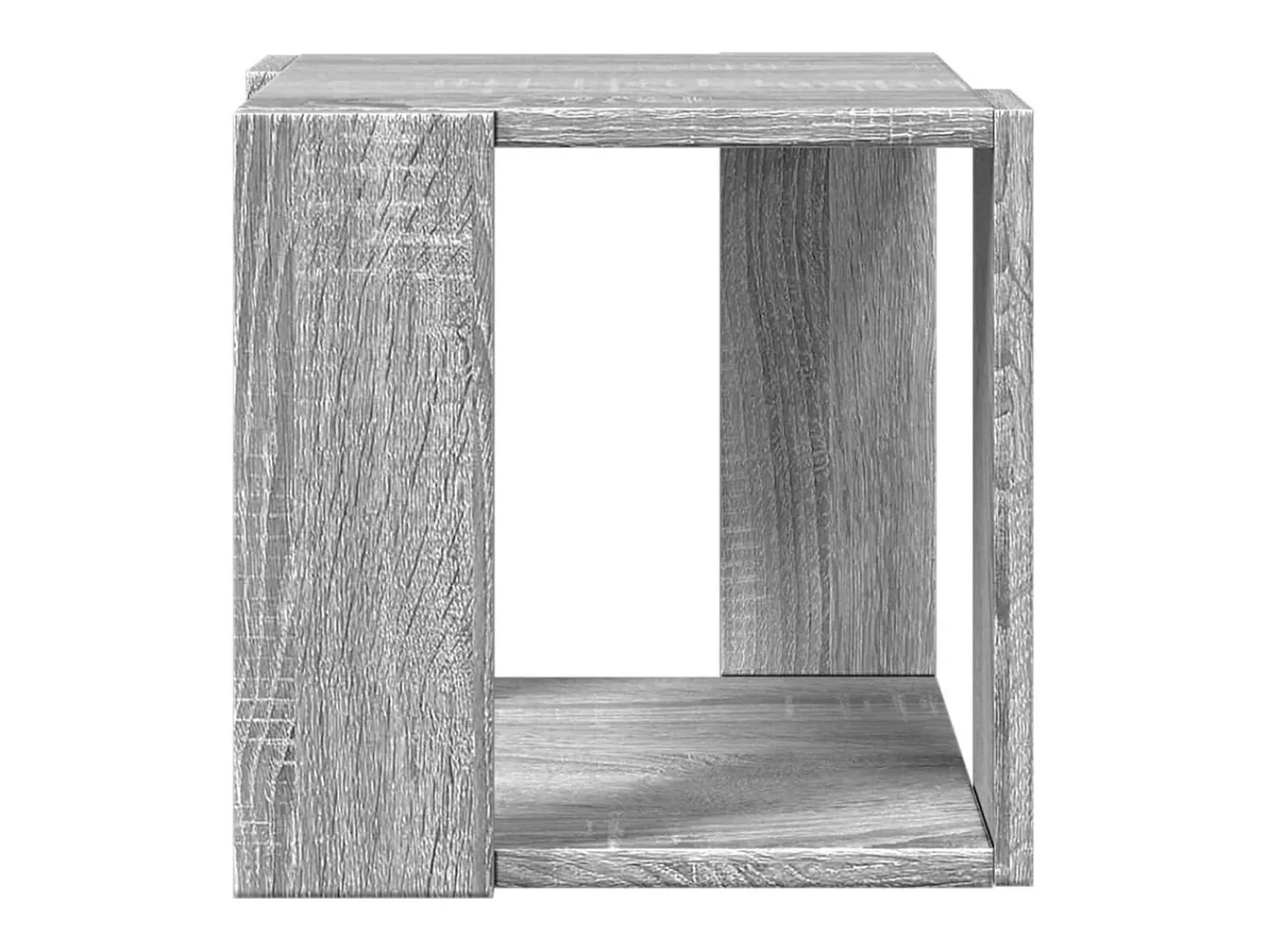 Discount Mesa de centro 32x32x30 cm derivados de madeira sonoma PT402819 Cinzento
