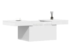 Mesa De Centro* Mesa de centro 100x55x40 cm derivados de madeira PT531165 Branco