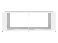 Hot Mesa de centro 100x50x36 cm derivados de madeira PT432953 Branco