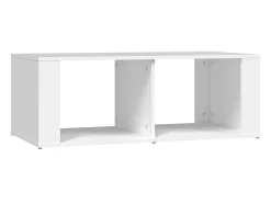 Hot Mesa de centro 100x50x36 cm derivados de madeira PT432953 Branco