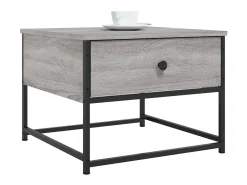 Mesa De Centro| Mesa de centro 51x51x40 cm derivados de madeira cinza sonoma PT928164 Cinzento
