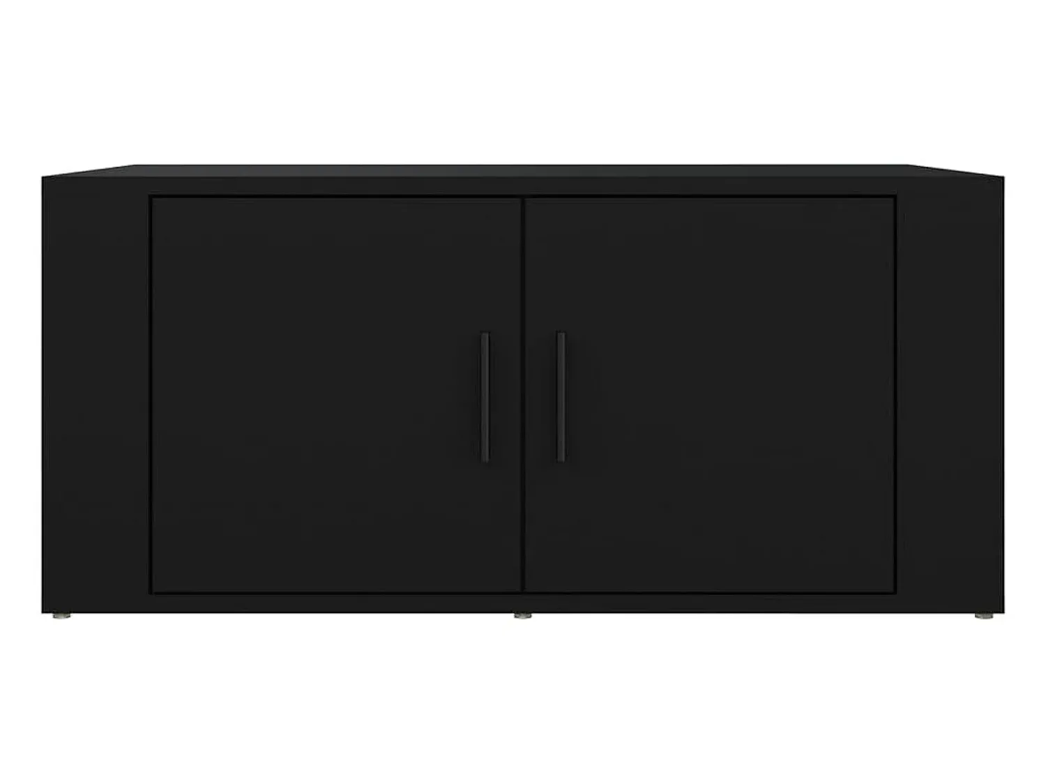 Mesa De Centro* Mesa de centro 80x50x36 cm derivados de madeira PT757555 Preto