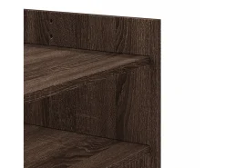 vidaxl Mesa de centro 80x50x50 cm derivados madeira carvalho castanho^ Mesa De Centro