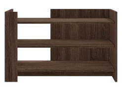 vidaxl Mesa de centro 80x50x50 cm derivados madeira carvalho castanho^ Mesa De Centro