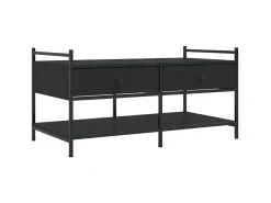 Mesa De Centro* Mesa de centro 99x50x50 cm derivados de madeira PT135199 Preto