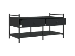 Mesa De Centro* Mesa de centro 99x50x50 cm derivados de madeira PT135199 Preto