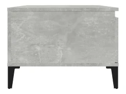 vidaxl Mesa de centro 90x50x36,5 cm derivados madeira cimento^ Mesa De Centro